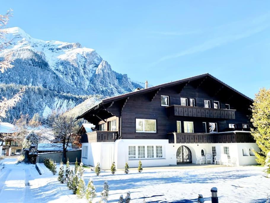 Cute & Cozy Oasis, Private Afternoon Sun Terrace Apartment Kandersteg Luaran gambar